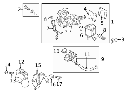 Hydraulic System for 2019 Hyundai Ioniq #0