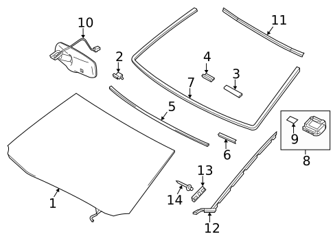 Reveal Moldings for 2018 Lexus GS F #0