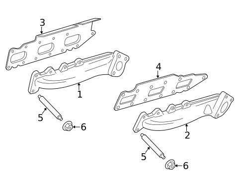 Exhaust Manifold for 2023 Ford Transit-250 #1