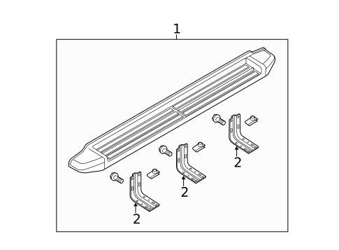 Running Board for 2015 Ford F-250 Super Duty #7