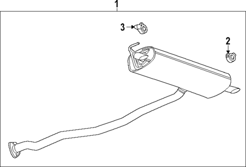 Exhaust Components for 2025 Buick Encore GX #3