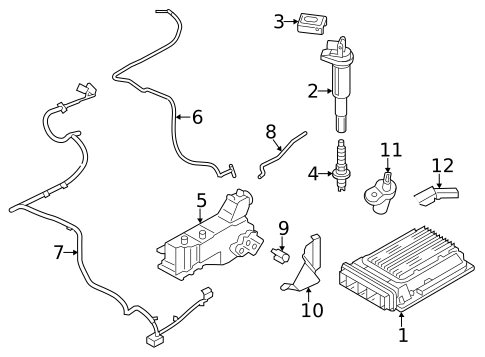 Powertrain Control for 2011 BMW 750i #0