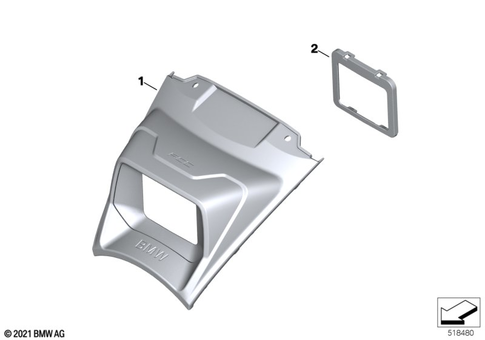 Motorcycle Trim Section, Windshield for 2020 BMW-Motorrad R 18 B #7