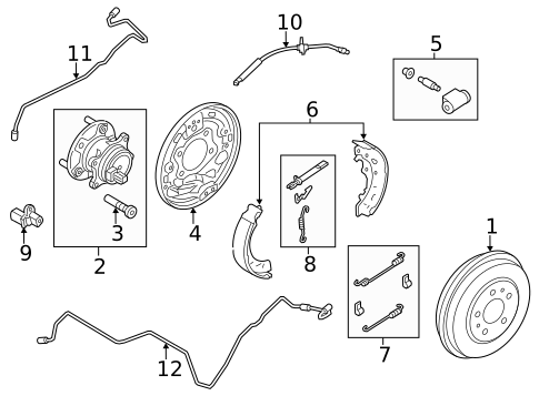 Brake Hydraulics for 2017 Ford Focus #4