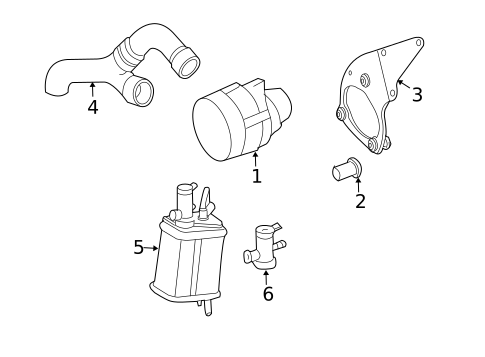 Emission Components for 2007 Mercedes-Benz SL65 AMG #0