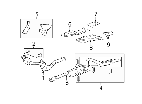 Exhaust Components for 2008 Cadillac Escalade EXT #0