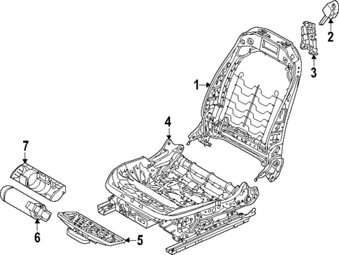 Tracks & Components for 2022 BMW 430i Gran Coupe #1
