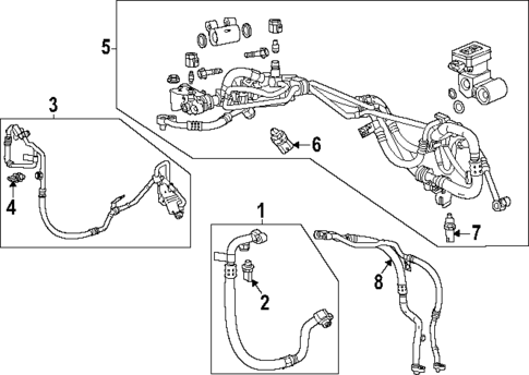 Hoses & Pipes for 2024 Honda Prologue #0