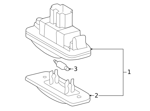 BULBS - CHASSIS for 2002 Mercedes-Benz C 230 #2