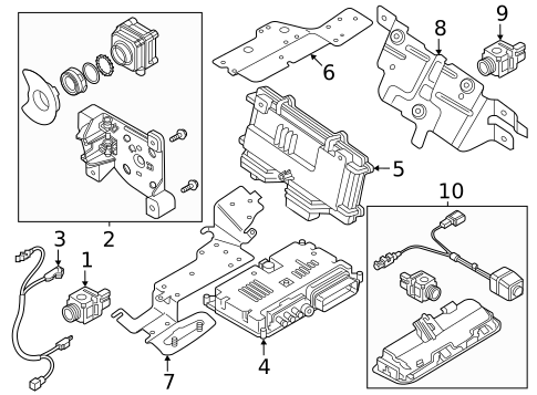 Electrical Components for 2022 Audi SQ7 #2
