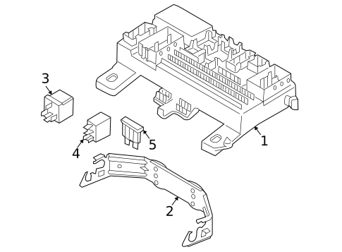 Fuse & Relay for 2006 Volvo C70 #1