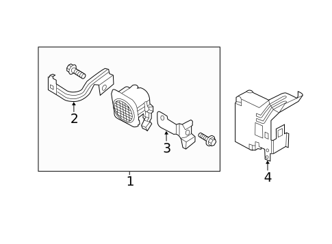 Electrical Components for 2014 INFINITI Q70 #10