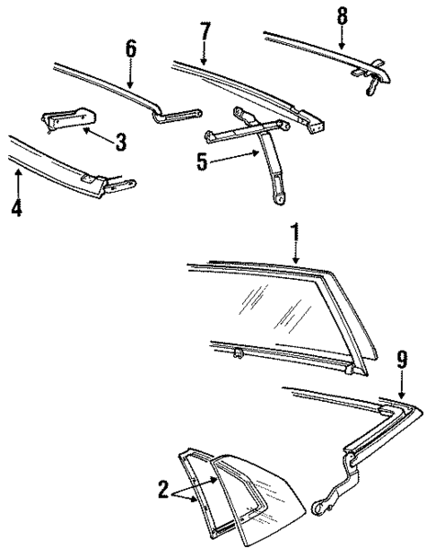Folding Top for 1989 Cadillac Allante #0