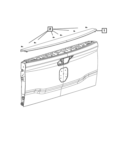 Moldings and Ornamentation for 2019 Ram 3500 #1