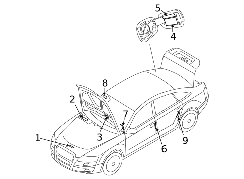 Labels for 2006 Audi A6 Quattro #0