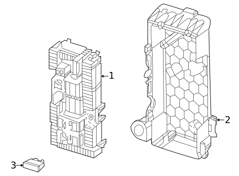 Fuse & Relay for 2016 Mercedes-Benz GLE 450 AMG® #3
