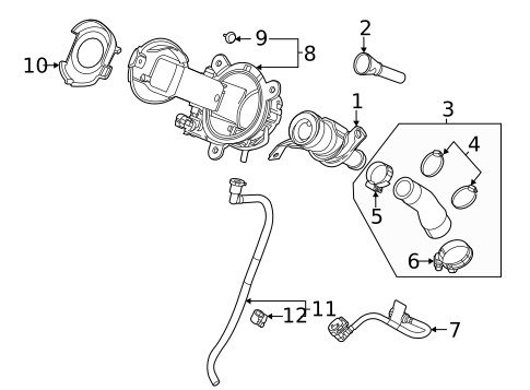 Fuel System Components for 2021 Chevrolet Corvette #2