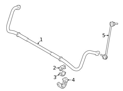 Stabilizer Bar & Components for 2018 BMW M2 #0