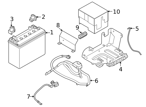 Battery for 2020 BMW i8 #1