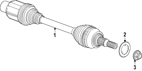 Drive Axles for 2025 Acura ZDX #0