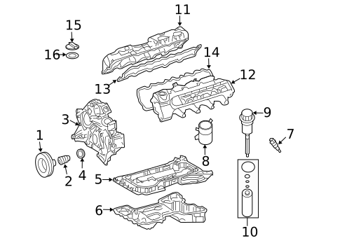 Engine for 2008 Mercedes-Benz SLK55 AMG #1