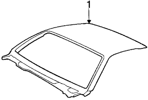 Roof & Components for 1986 Chevrolet Camaro #0