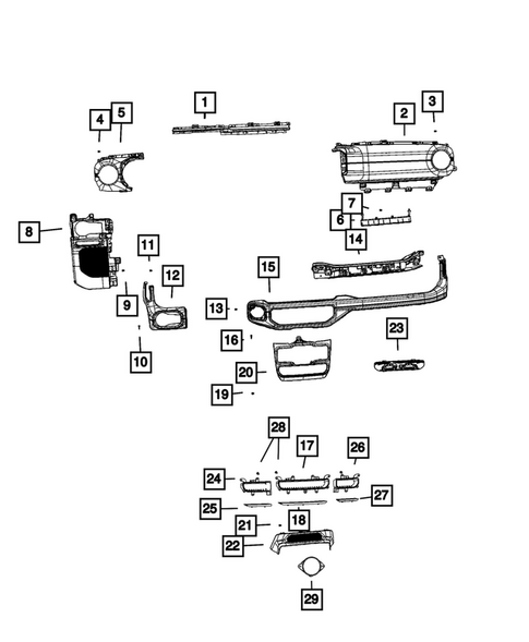 Instrument Panel for 2026 Jeep Wrangler #0