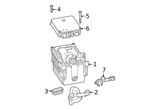 Battery for 2021 Mercedes-Benz AMG GT 43 #1