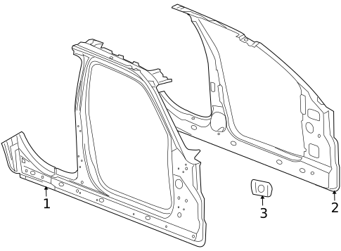Aperture Panel for 2008 Chrysler 300 #0