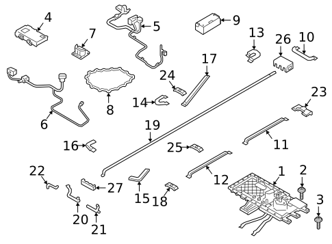 Electrical Components for 2020 Jaguar I-Pace #0