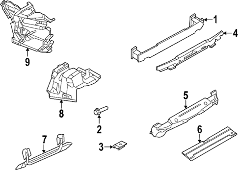 Bumper & Components - Rear for 2025 Porsche 911 #1