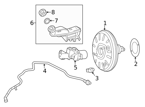 Master Cylinder - Components On Dash Panel for 2016 Mercedes-Benz CLA45 AMG #0