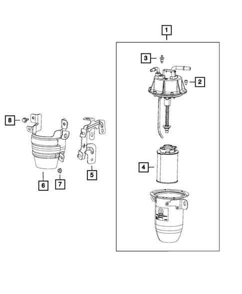 Fuel Pump and Sending Unit for 2017 Jeep Compass #3
