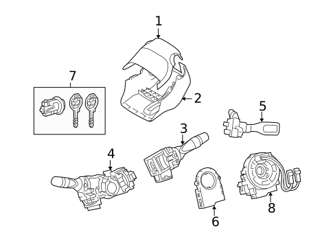 Switches for 2018 Toyota Corolla #0