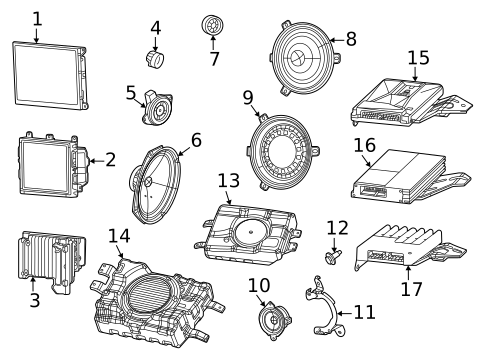 Sound System for 2021 Dodge Durango #0