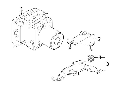 ABS Components for 2015 Audi RS7 #0