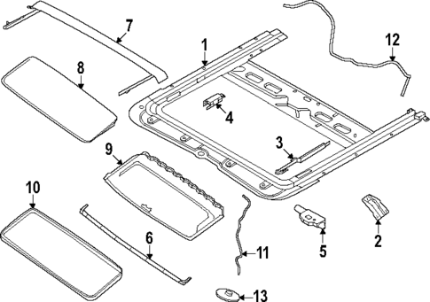Sunroof for 2024 Nissan Frontier #0