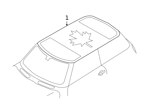 Stripe Tape for 2013 Mini Cooper #10