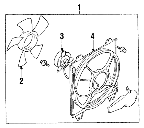 Condenser, Compressor & Lines for 1996 Mitsubishi Eclipse #4