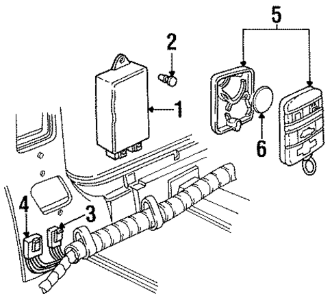 Electrical Components for 1998 Chevrolet Lumina #0