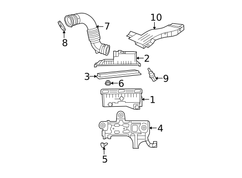 Powertrain Control for 2009 Dodge Caliber #1