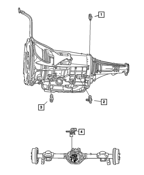 Sensors for 2009 Dodge Ram 2500 #3