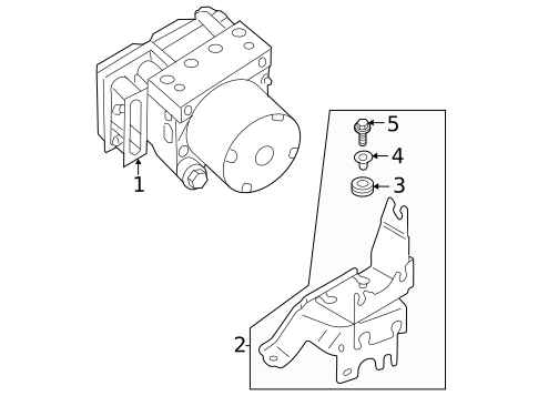 Anti-Lock Brakes for 2022 Nissan Rogue #1
