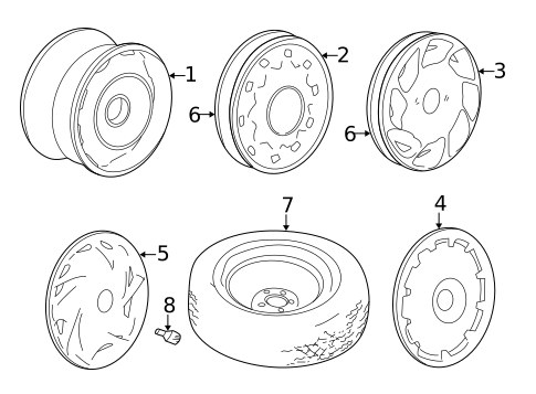Wheels for 1999 Volvo V70 #1