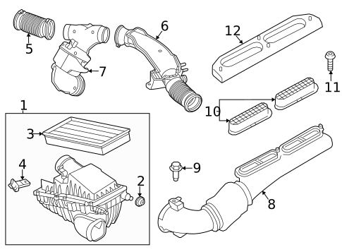 Air Intake for 2023 Land Rover Discovery #1