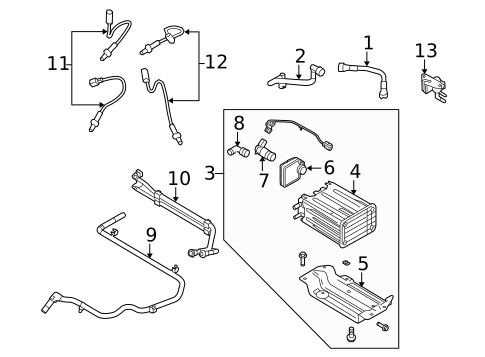 Crankcase Ventilation System for 2011 Ford E-350 Super Duty #0