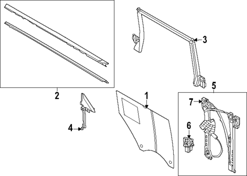 Rear Door for 2023 Ford Bronco #1