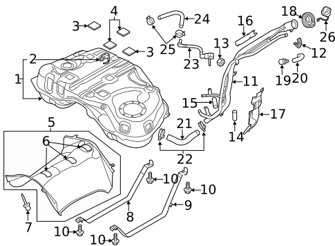 Emission Components for 2014 Mazda CX-5 #2