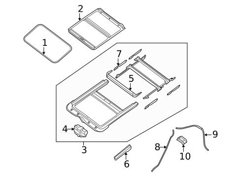 Sunroof for 2007 Nissan Altima #0