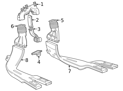 Ducts for 2021 Chevrolet Trailblazer #1